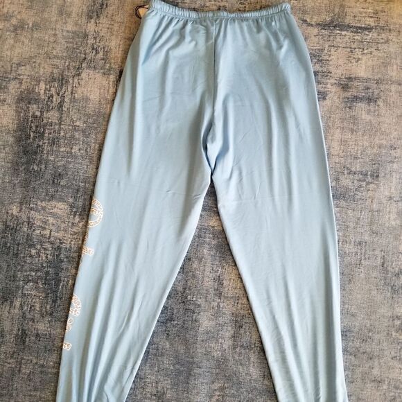 NWT Refuge Blue Leopard Baby Girl Lounge Jogger Pant Pockets Soft Various Sizes! - Picture 4 of 7